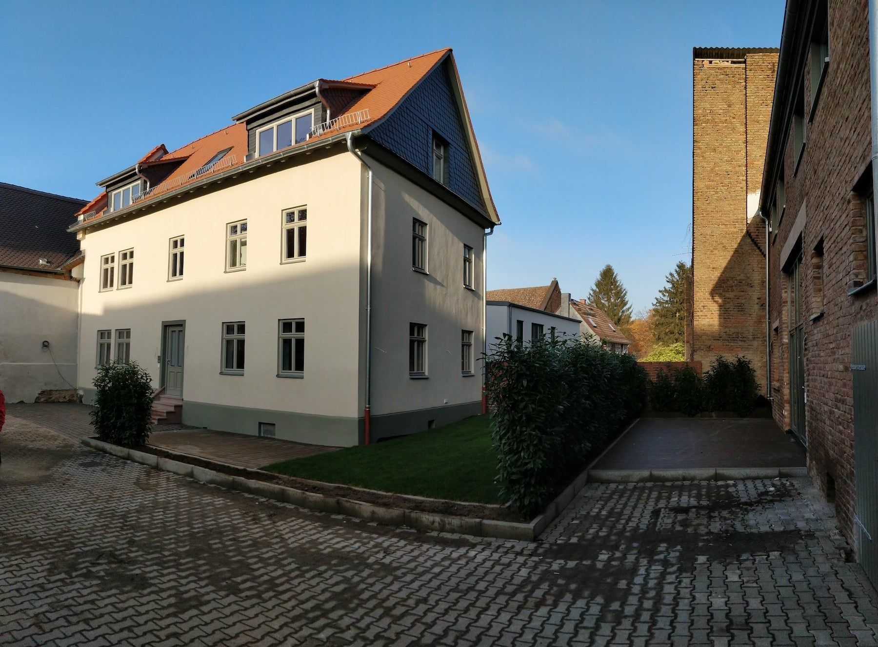 Wohnhaus Ansicht nachher