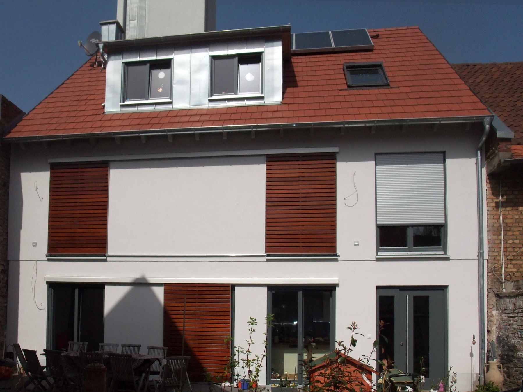 Wohnhaus Rückansicht